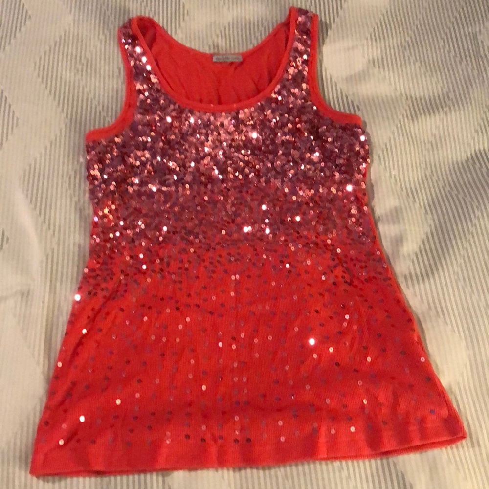 Charlotte Rousse sparkle tank top
